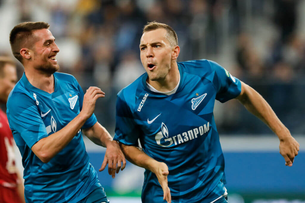 Đội khách Zenit được dự đoán sẽ giành chiến thắng