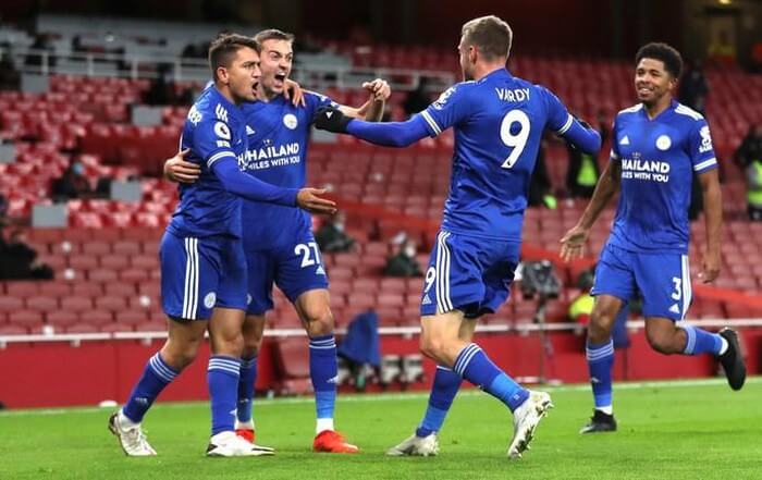 Leicester đang bay cao tại Ngoại Hạng Anh