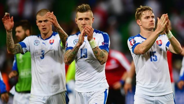 Slovakia là đội bị đánh giá yếu hơn