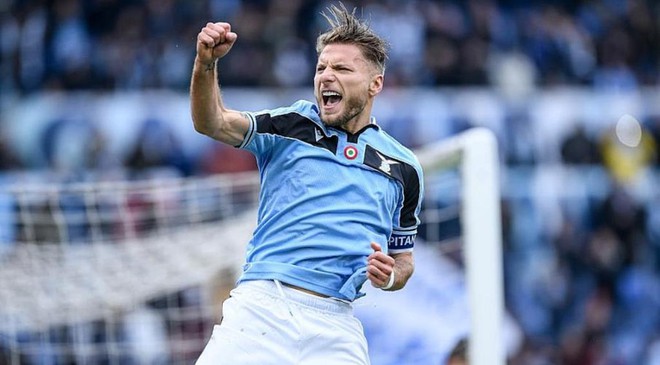 Tiền đạo Ciro Immobile đang có phong độ cực cao ở mùa giải năm nay