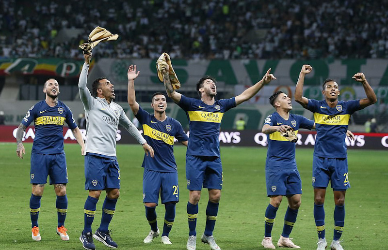 Boca Juniors đang có được sự ủng hộ của sân nhà