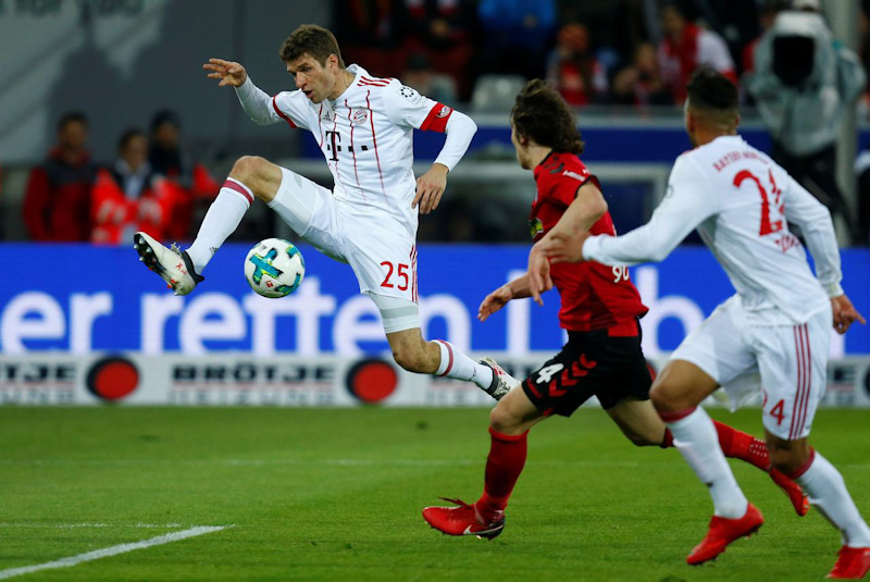 Freiburg chưa bao giờ là đối thủ của Bayern Munich