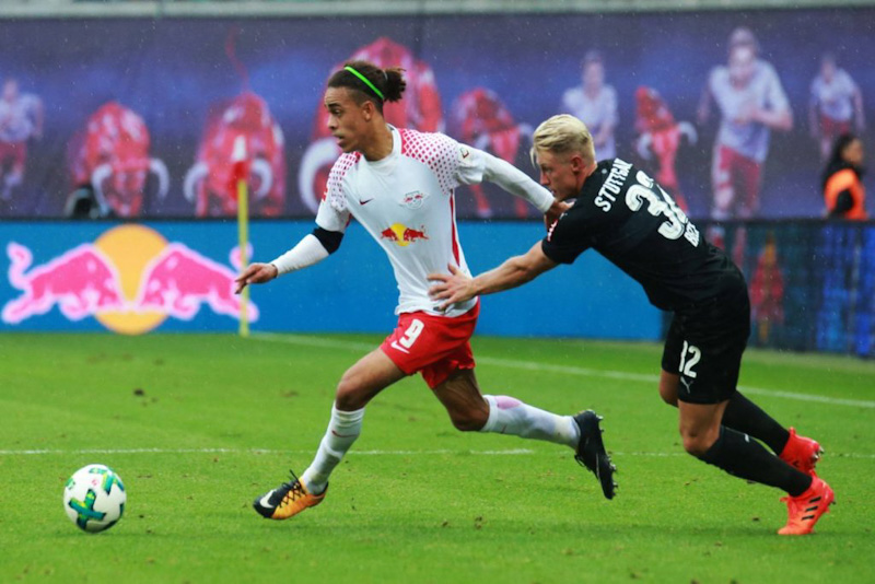 Stuttgart khó ngăn cản thành công hết các pha bóng từ Leipzig