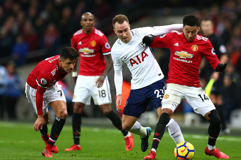 Hiện tại, MU đã vượt xa hơn đối thủ Tottenham